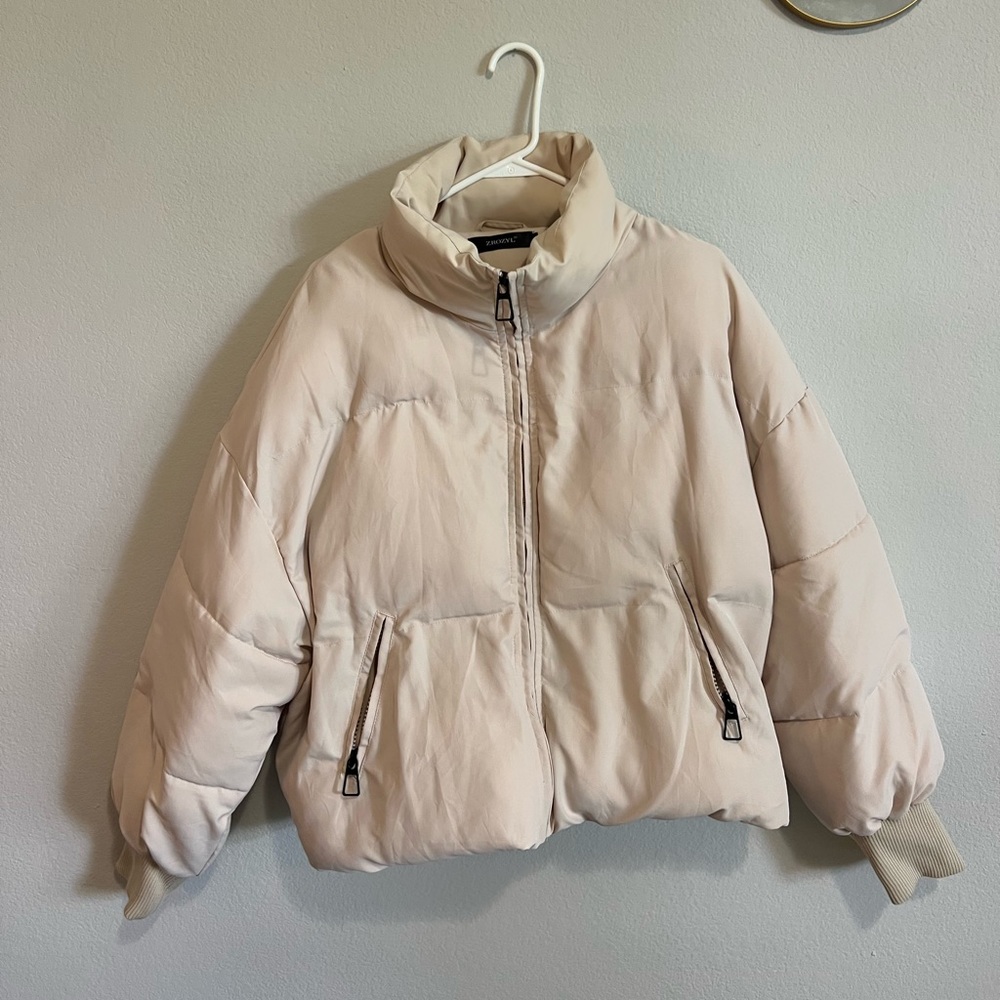 Oversized Winter Puffer Jacket - image 1